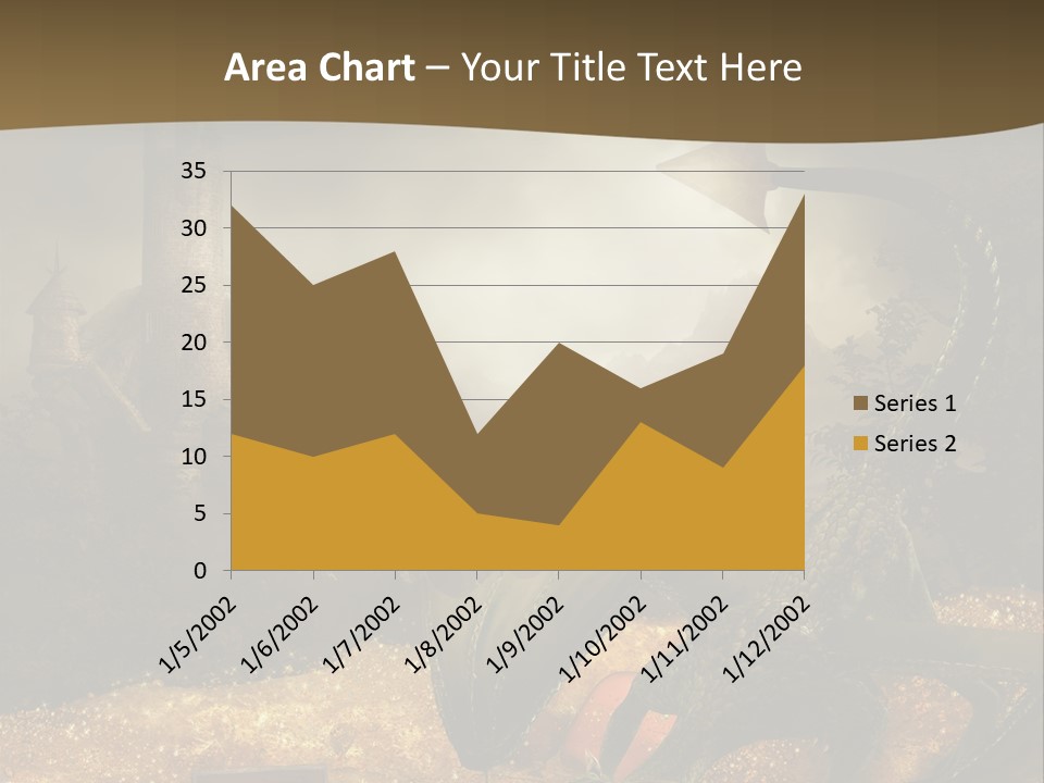 Ska Skarb Kufer PowerPoint Template
