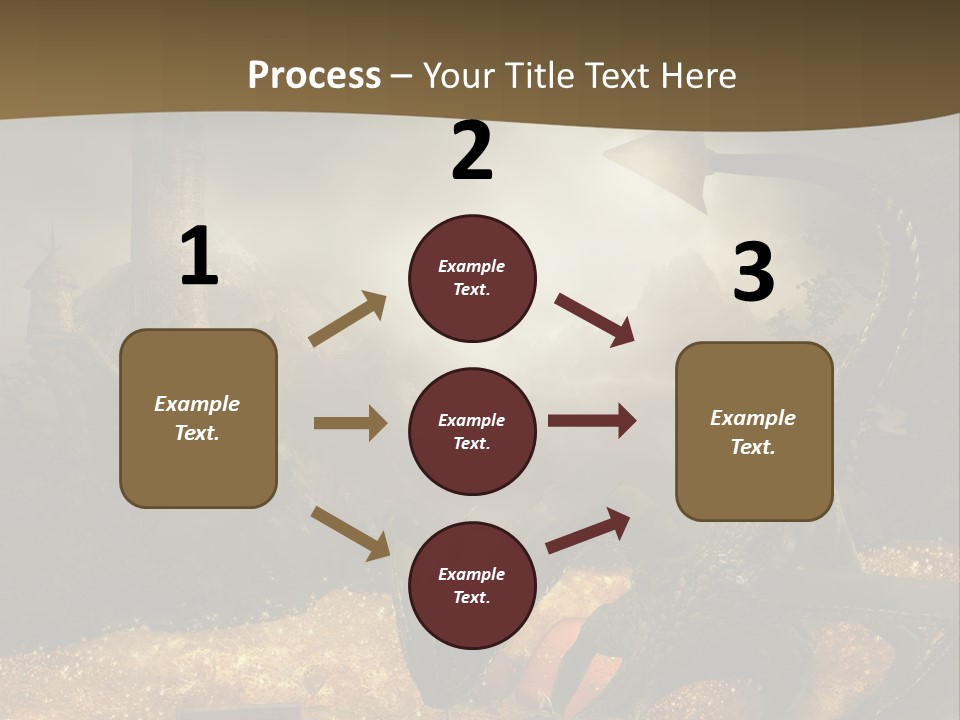 Ska Skarb Kufer PowerPoint Template