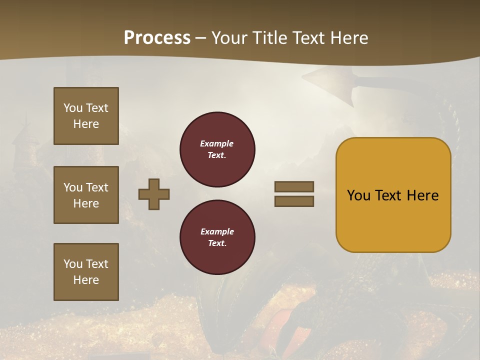 Ska Skarb Kufer PowerPoint Template