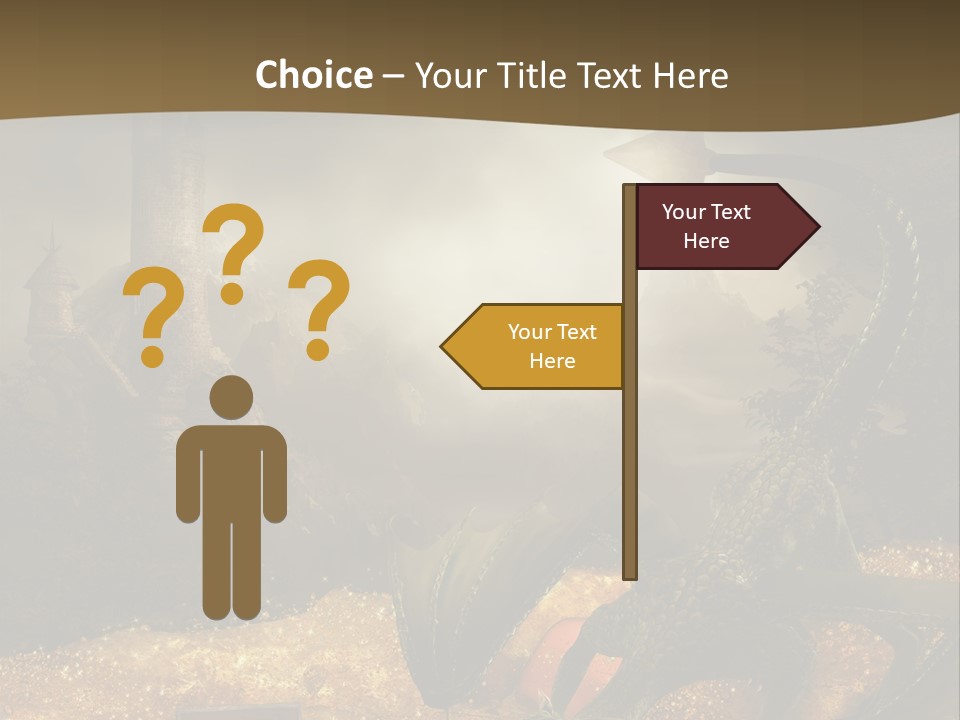 Ska Skarb Kufer PowerPoint Template