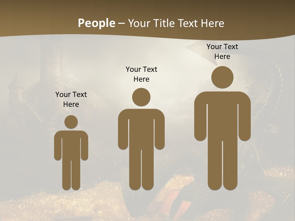 Ska Skarb Kufer PowerPoint Template