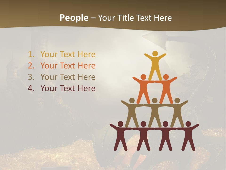 Ska Skarb Kufer PowerPoint Template