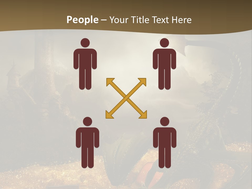 Ska Skarb Kufer PowerPoint Template