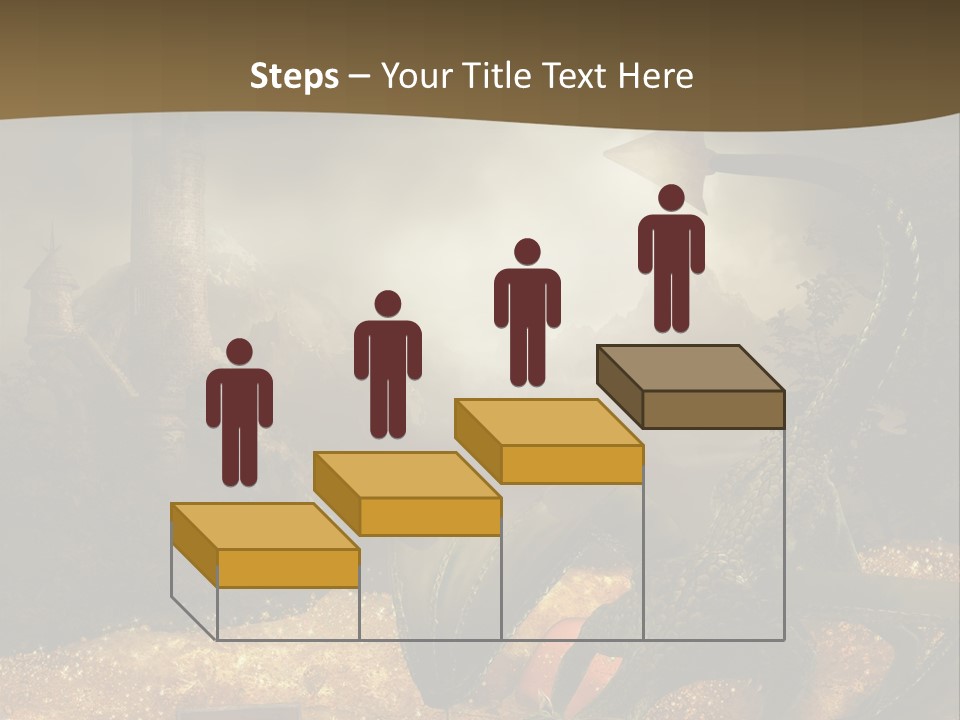 Ska Skarb Kufer PowerPoint Template