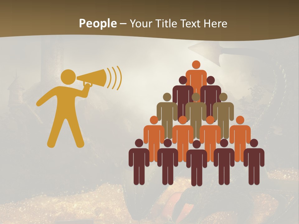 Ska Skarb Kufer PowerPoint Template