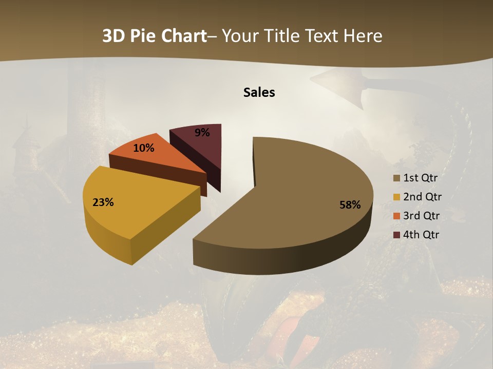 Ska Skarb Kufer PowerPoint Template