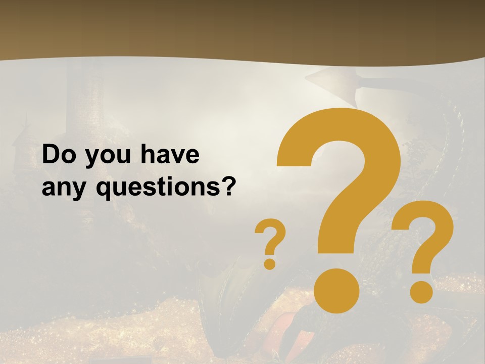 Ska Skarb Kufer PowerPoint Template