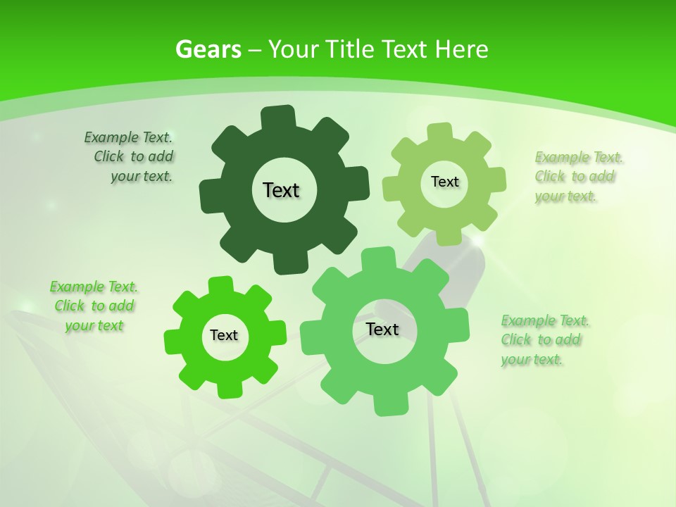 Astronomy Bubble Bright PowerPoint Template