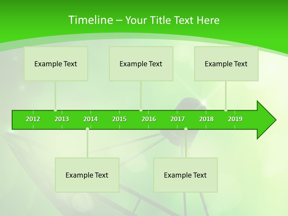 Astronomy Bubble Bright PowerPoint Template