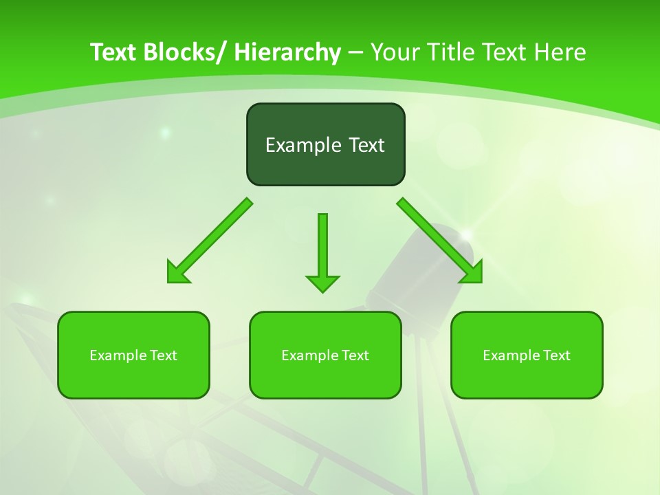 Astronomy Bubble Bright PowerPoint Template