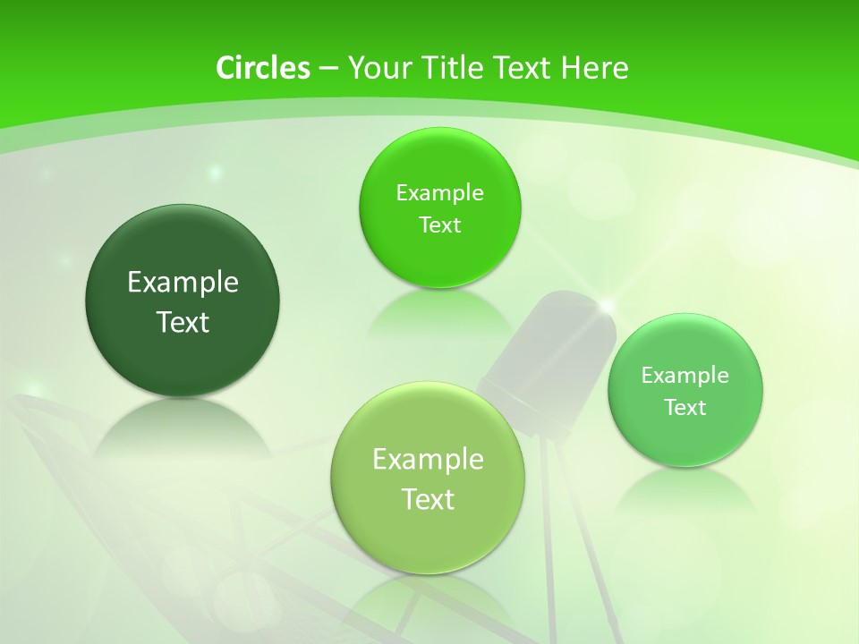 Astronomy Bubble Bright PowerPoint Template