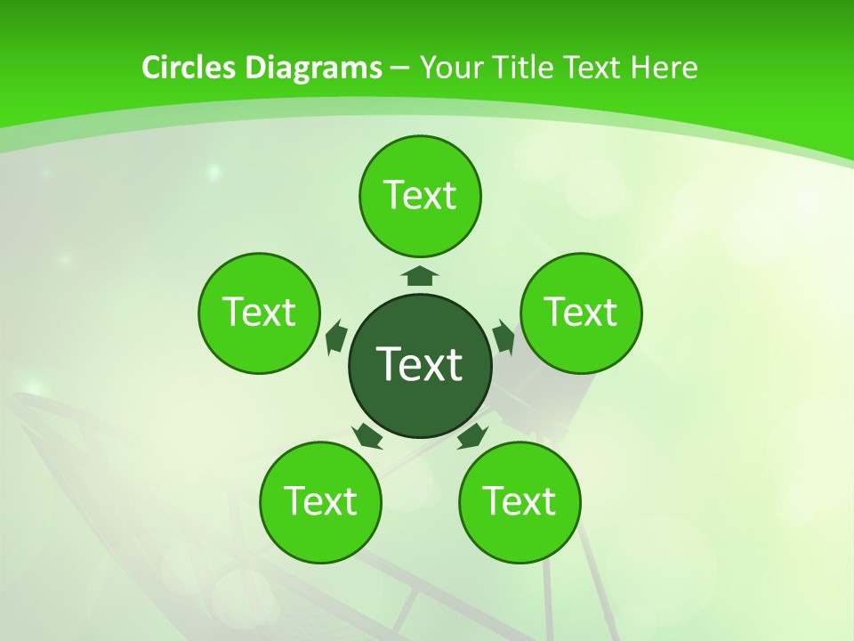 Astronomy Bubble Bright PowerPoint Template