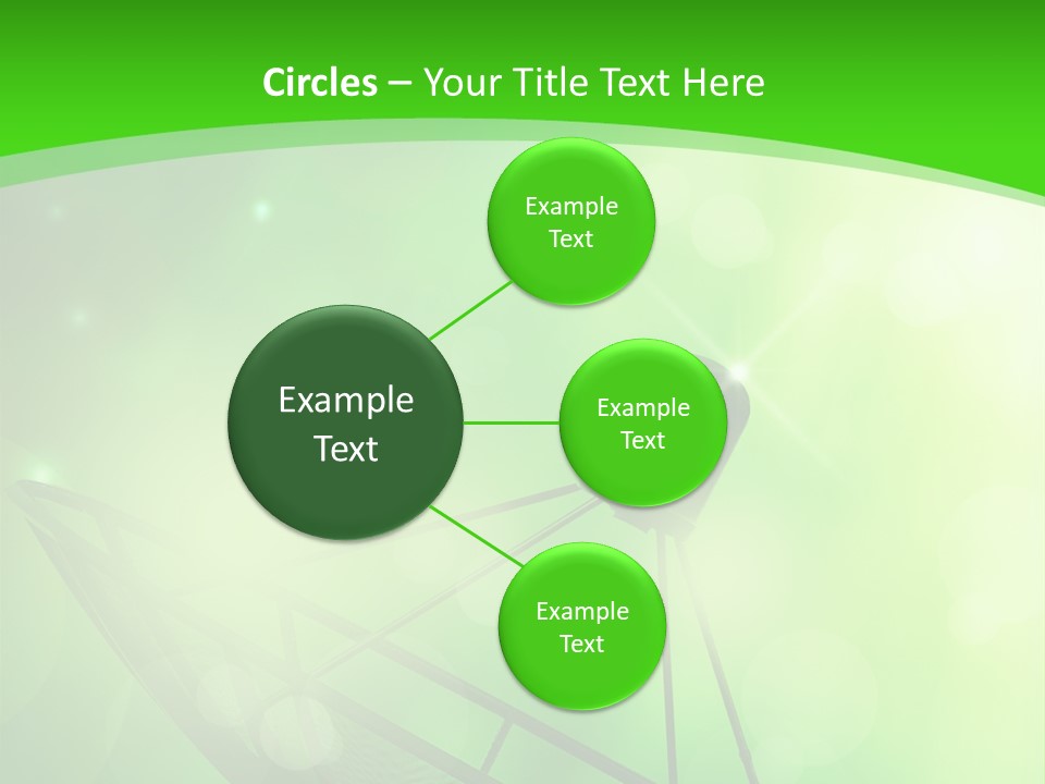 Astronomy Bubble Bright PowerPoint Template