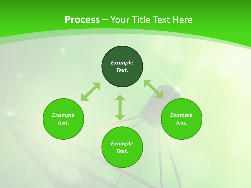 Astronomy Bubble Bright PowerPoint Template