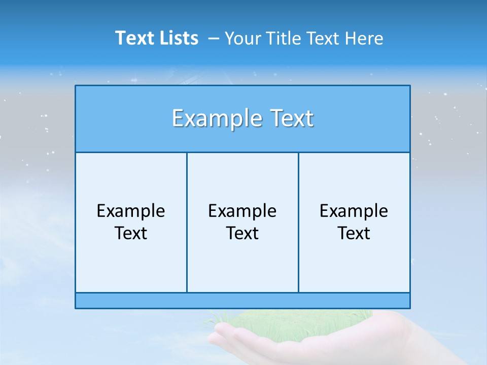 Grass Shining Internet PowerPoint Template