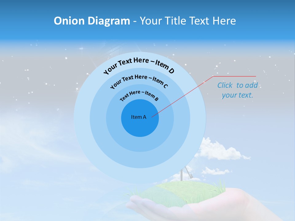 Grass Shining Internet PowerPoint Template