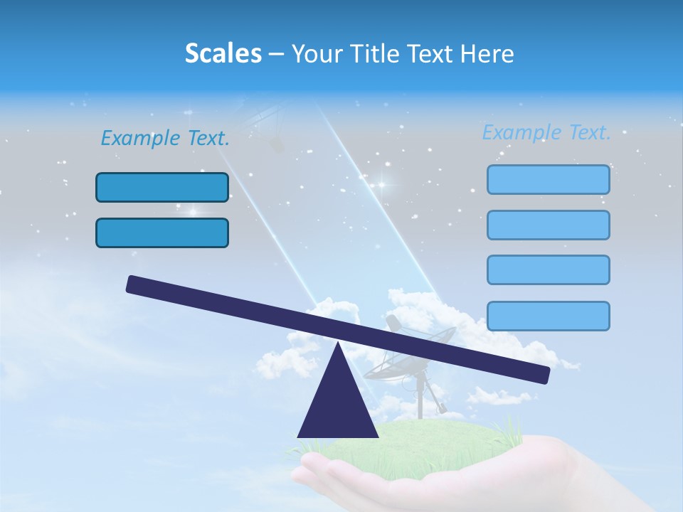 Grass Shining Internet PowerPoint Template
