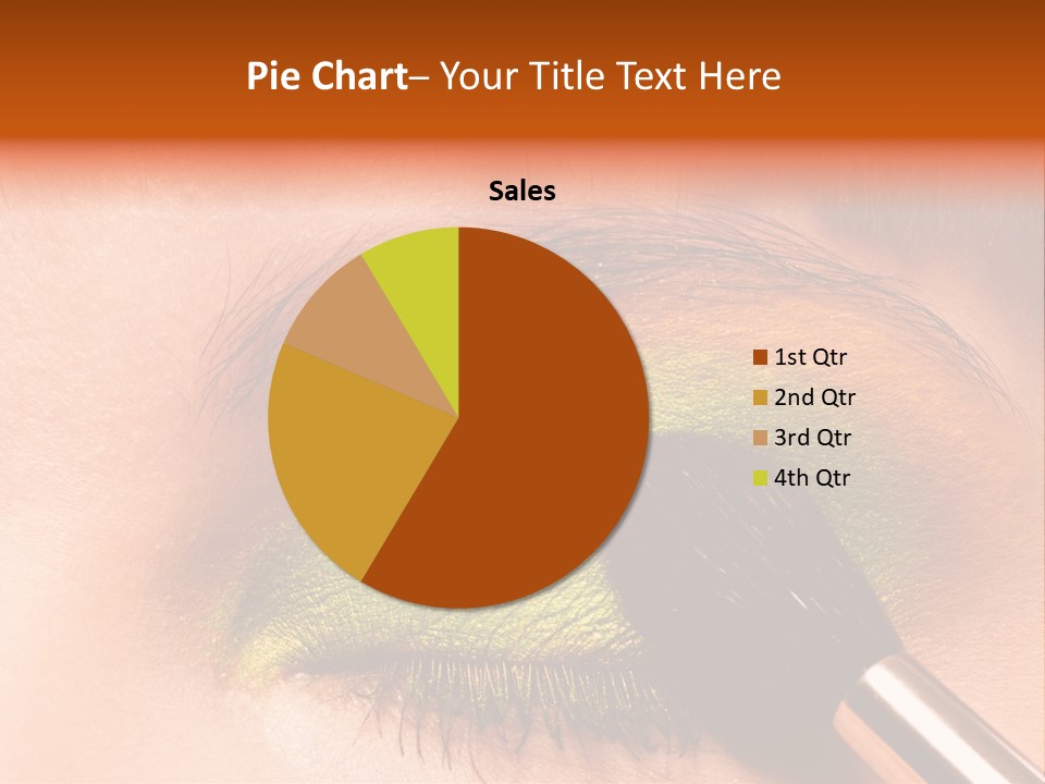 Makeup Accurate Lid PowerPoint Template