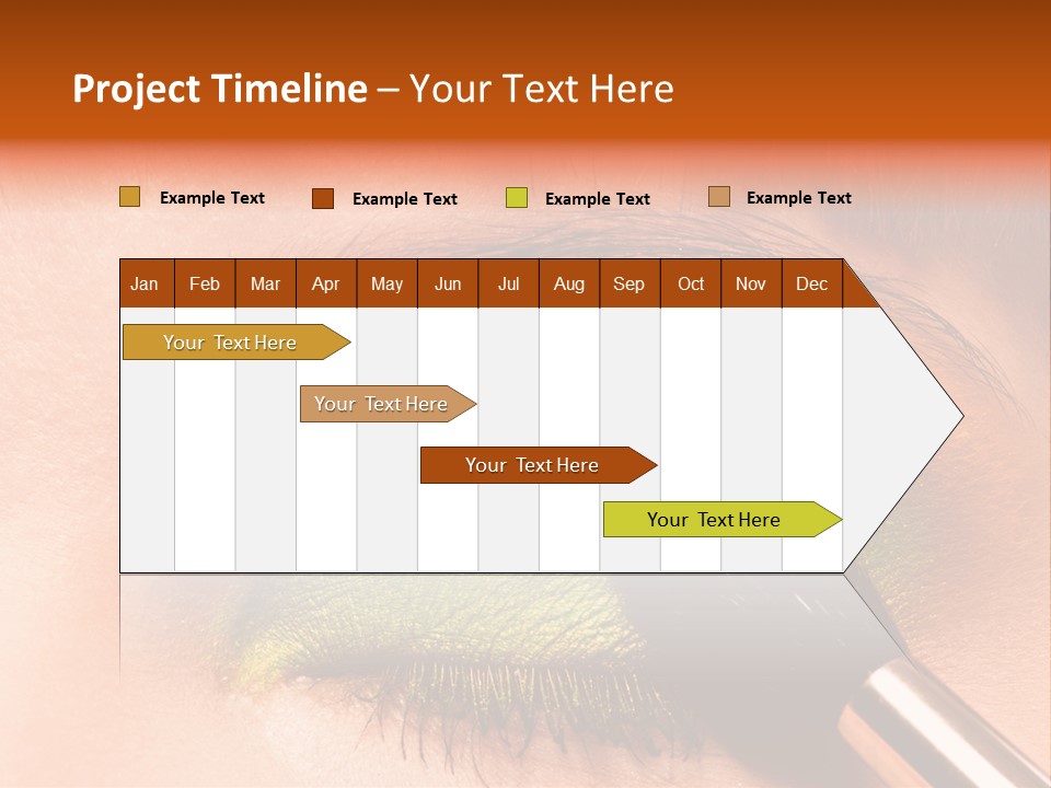 Makeup Accurate Lid PowerPoint Template
