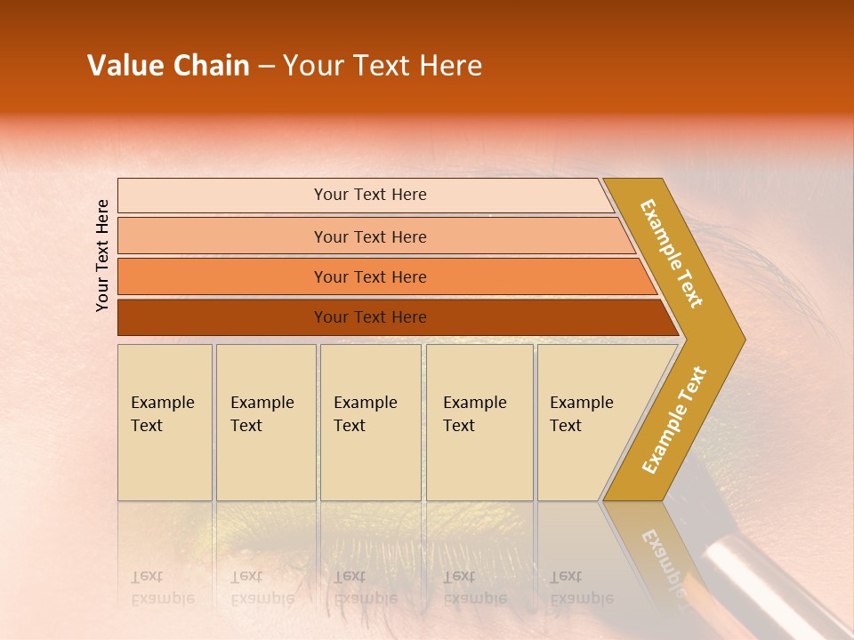 Makeup Accurate Lid PowerPoint Template