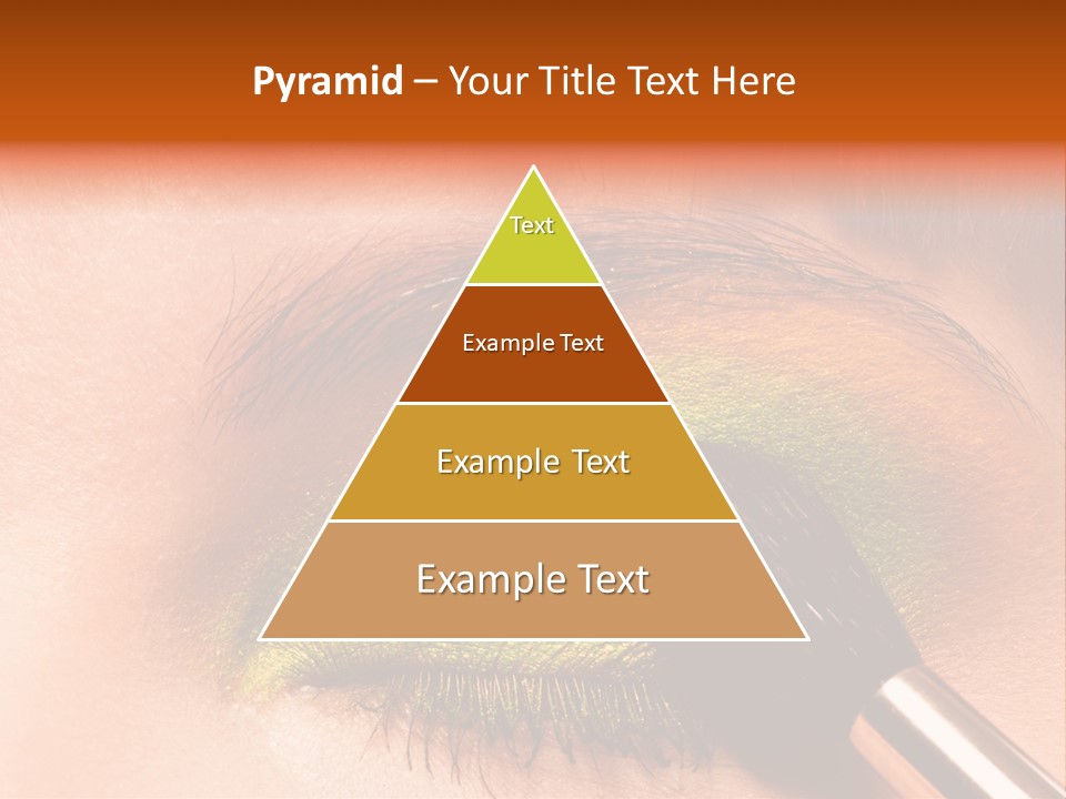 Makeup Accurate Lid PowerPoint Template