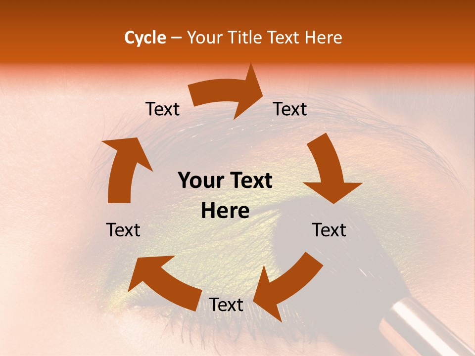 Makeup Accurate Lid PowerPoint Template
