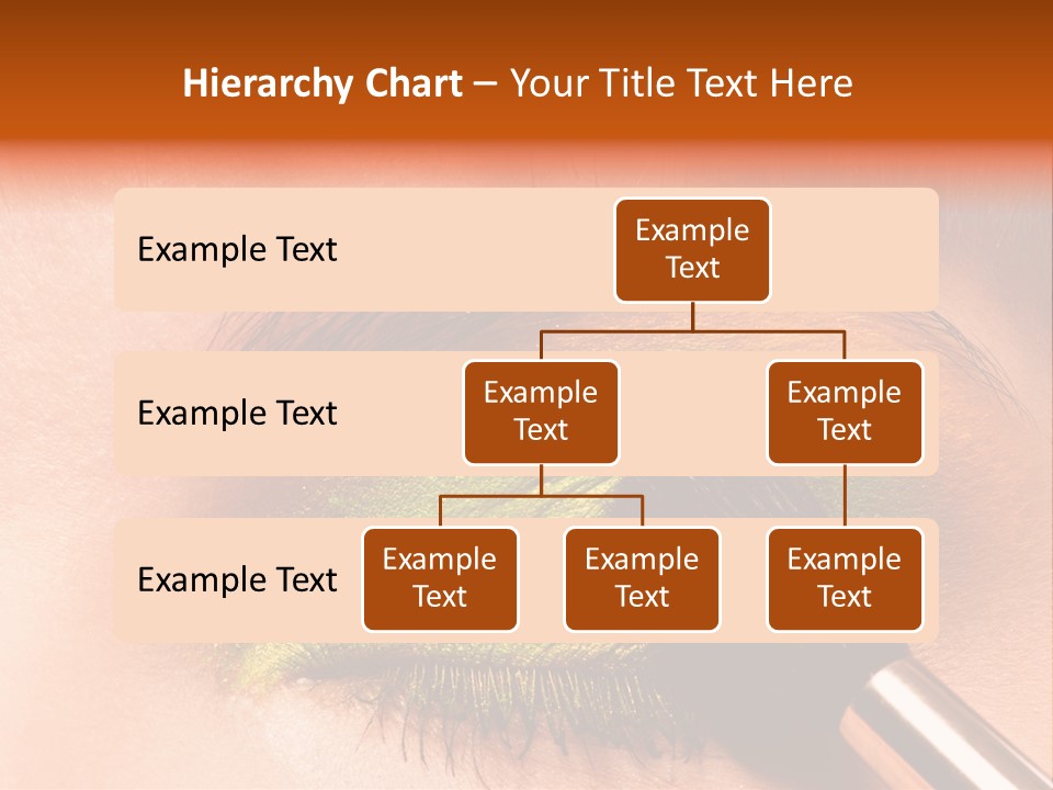 Makeup Accurate Lid PowerPoint Template