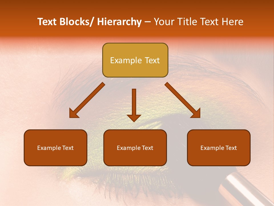 Makeup Accurate Lid PowerPoint Template