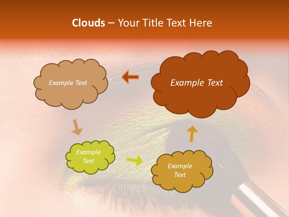 Makeup Accurate Lid PowerPoint Template