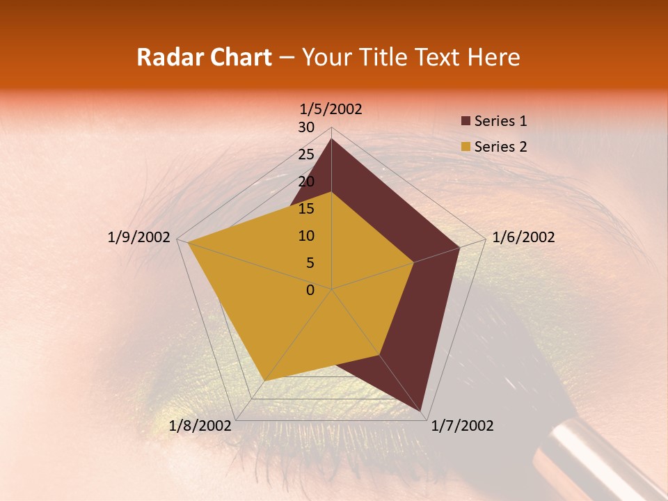 Makeup Accurate Lid PowerPoint Template
