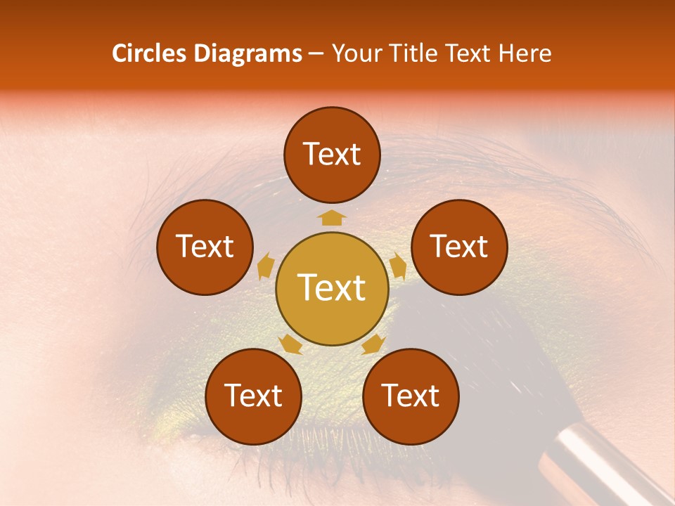 Makeup Accurate Lid PowerPoint Template