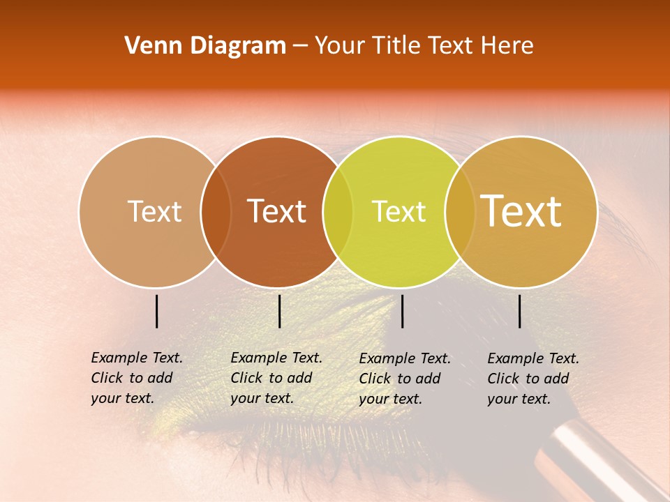 Makeup Accurate Lid PowerPoint Template