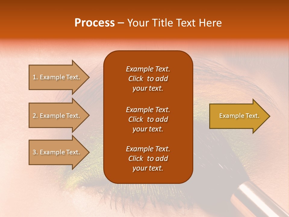 Makeup Accurate Lid PowerPoint Template