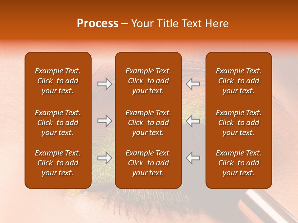 Makeup Accurate Lid PowerPoint Template