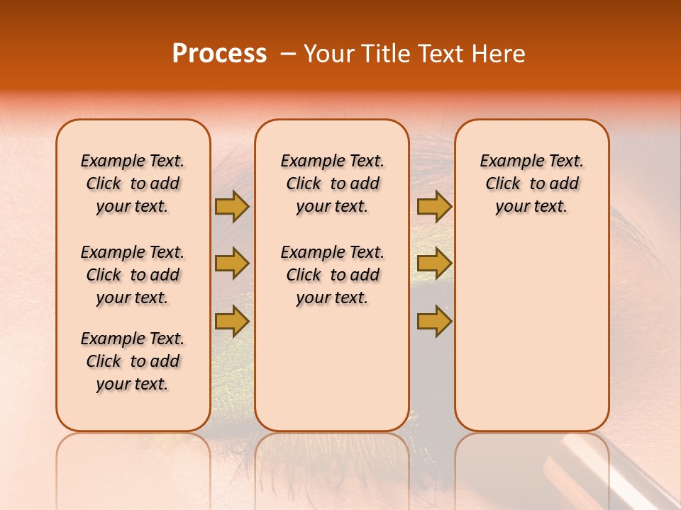 Makeup Accurate Lid PowerPoint Template