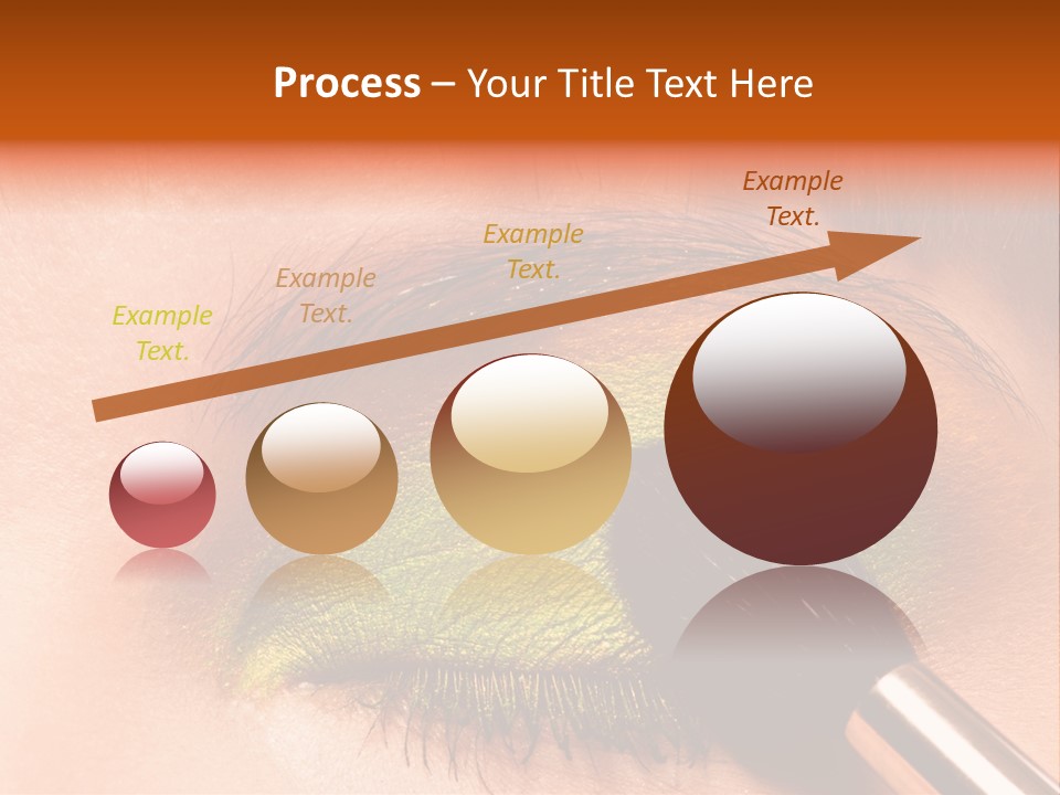 Makeup Accurate Lid PowerPoint Template