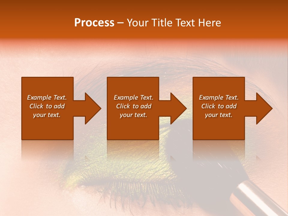 Makeup Accurate Lid PowerPoint Template
