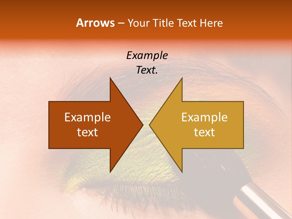 Makeup Accurate Lid PowerPoint Template