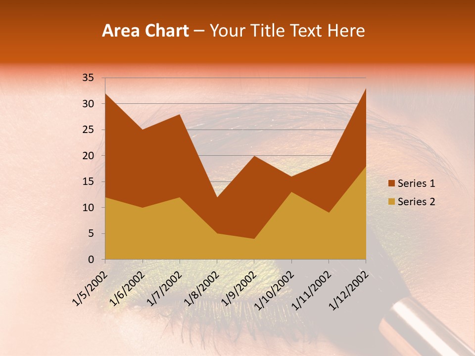 Makeup Accurate Lid PowerPoint Template