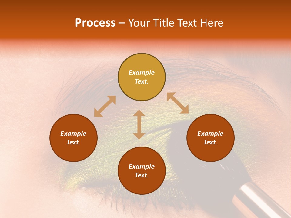 Makeup Accurate Lid PowerPoint Template