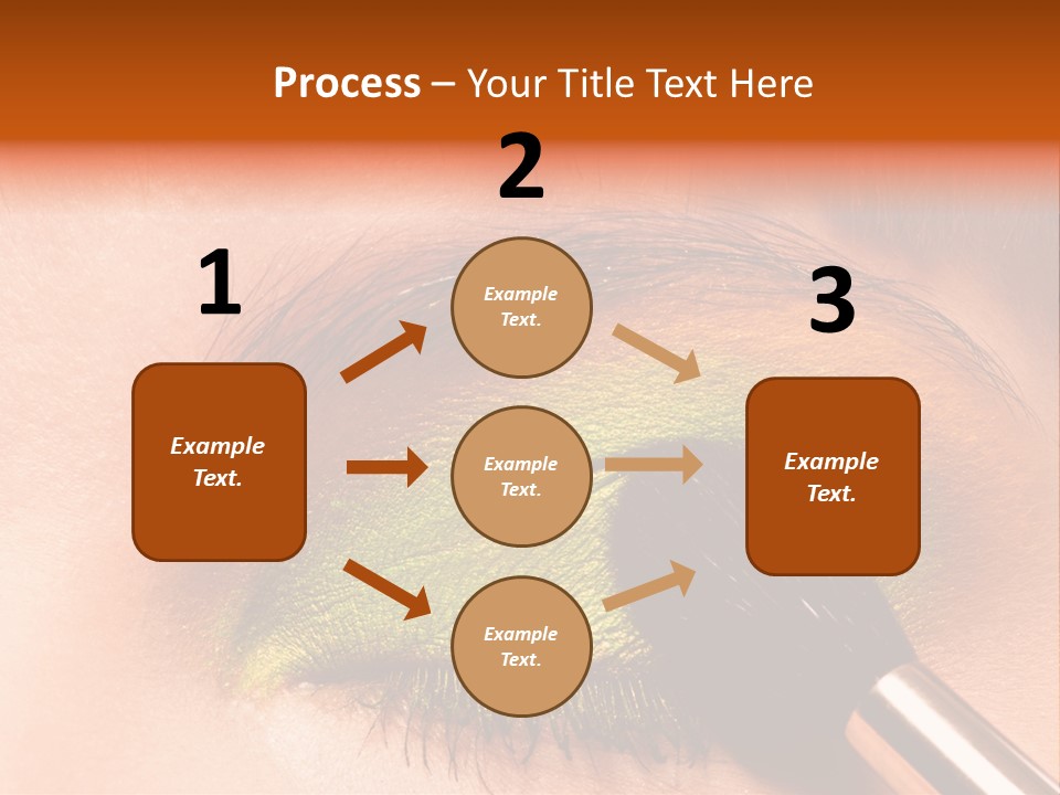 Makeup Accurate Lid PowerPoint Template