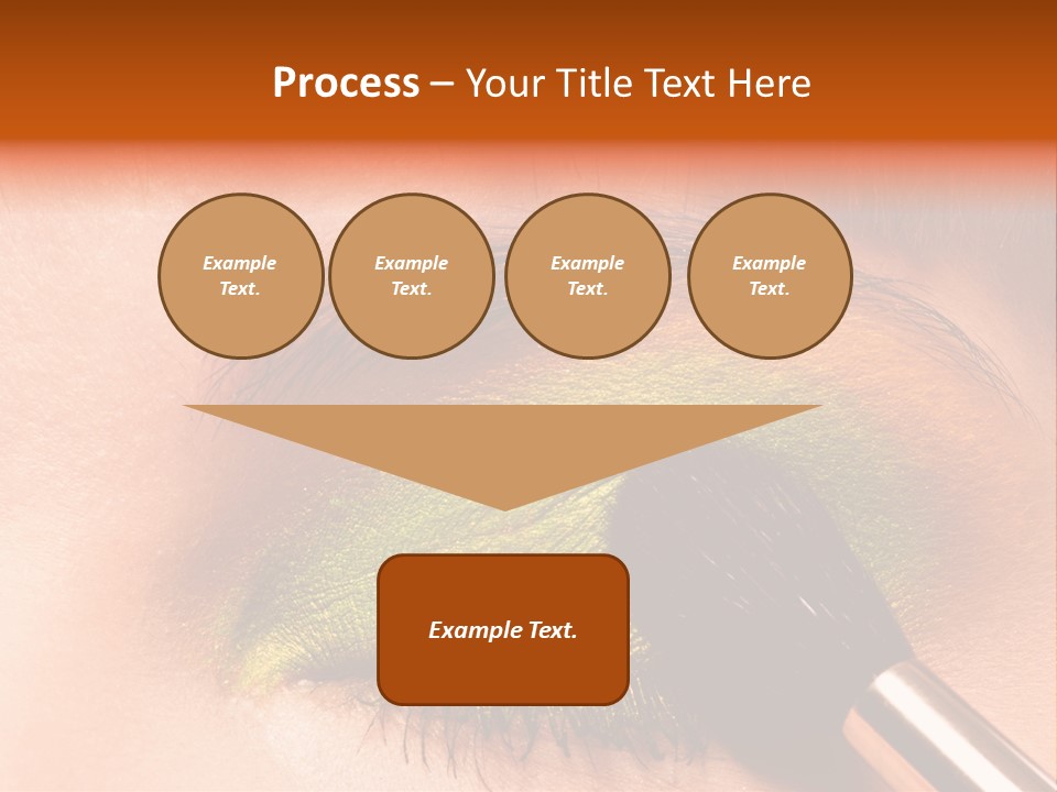 Makeup Accurate Lid PowerPoint Template