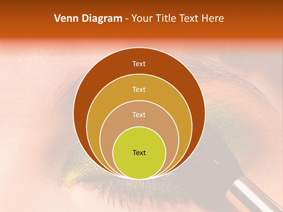Makeup Accurate Lid PowerPoint Template