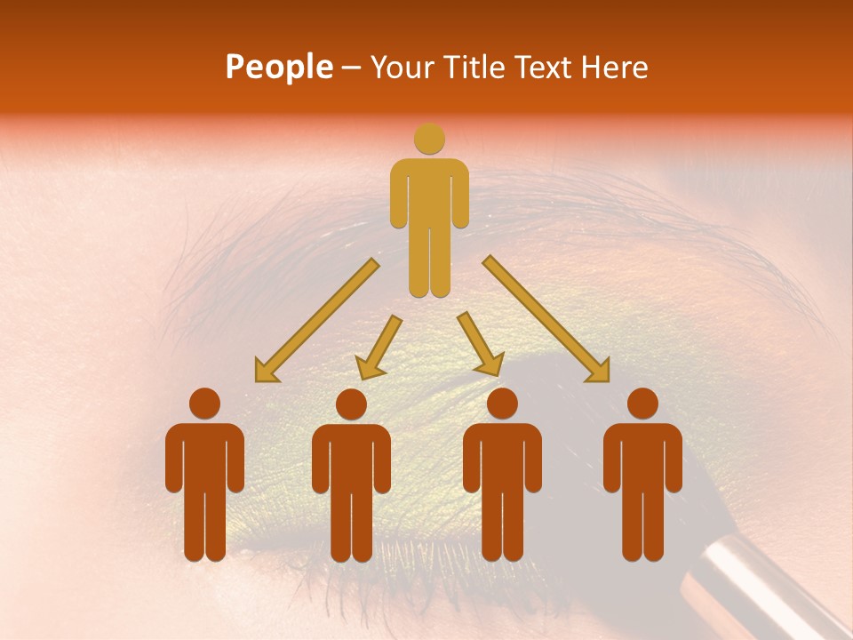 Makeup Accurate Lid PowerPoint Template