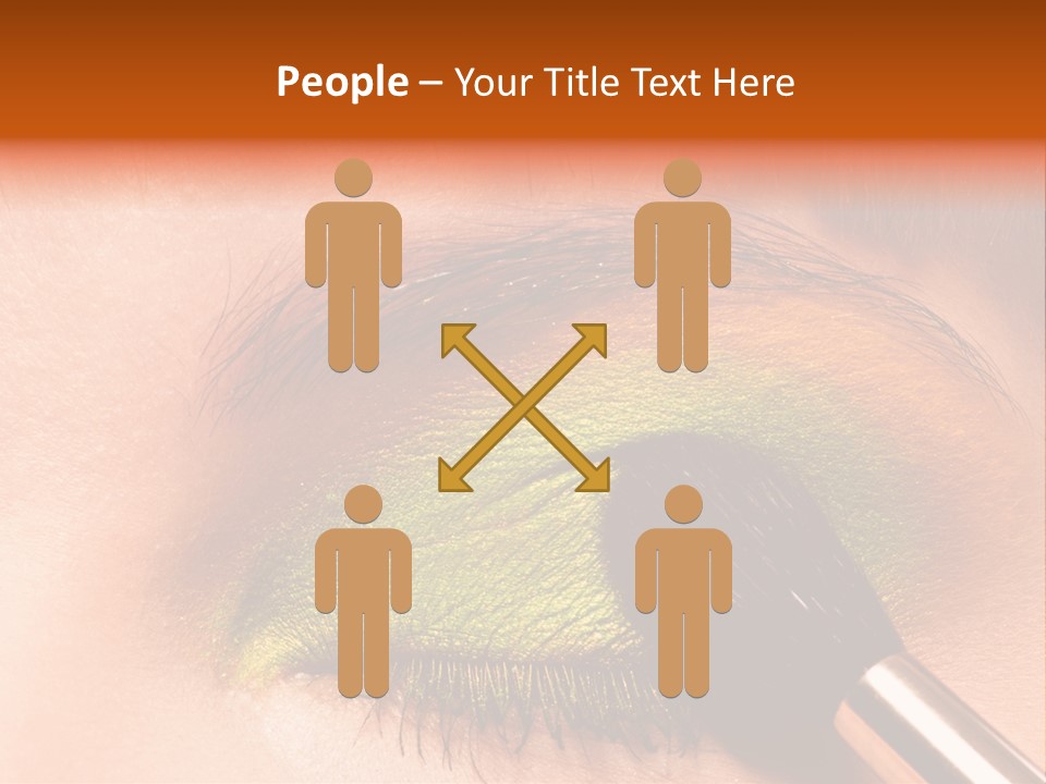 Makeup Accurate Lid PowerPoint Template