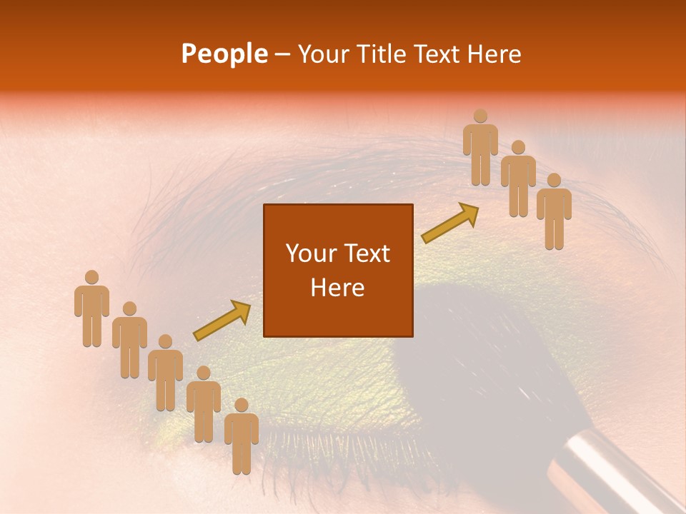 Makeup Accurate Lid PowerPoint Template