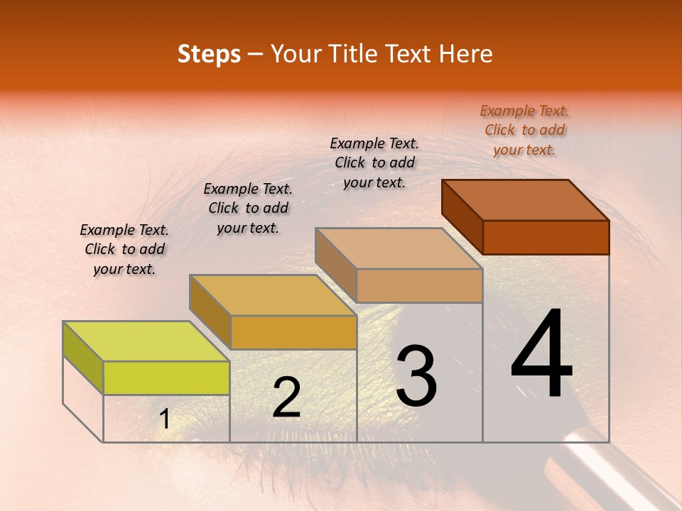Makeup Accurate Lid PowerPoint Template