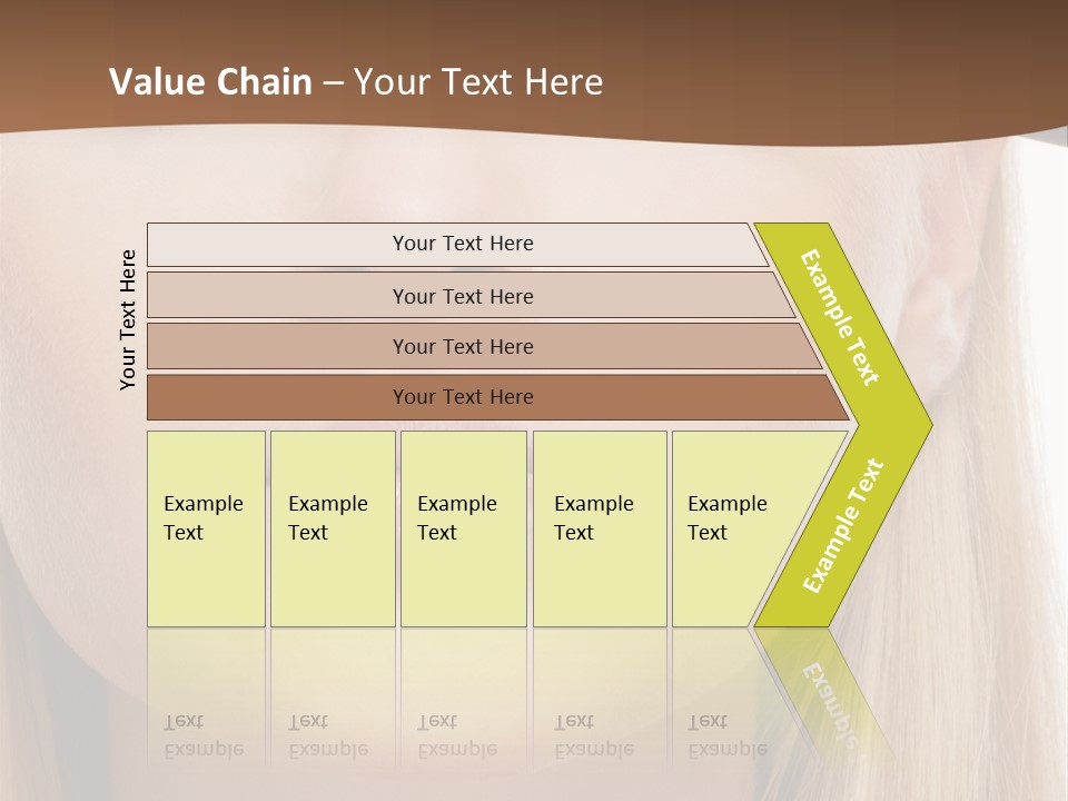 Eyes Clean Cheek PowerPoint Template