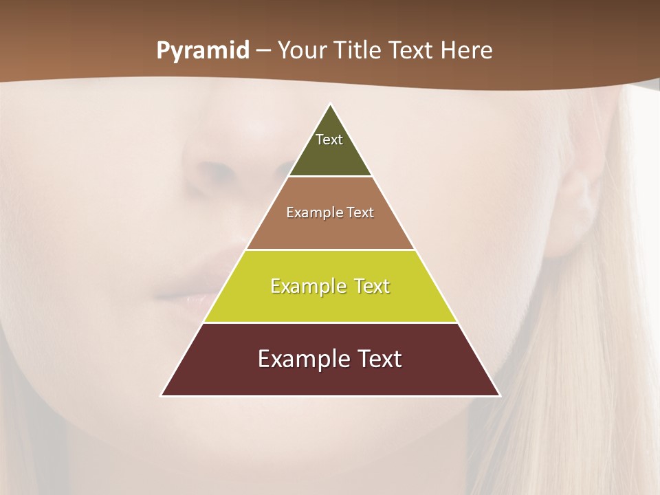 Eyes Clean Cheek PowerPoint Template