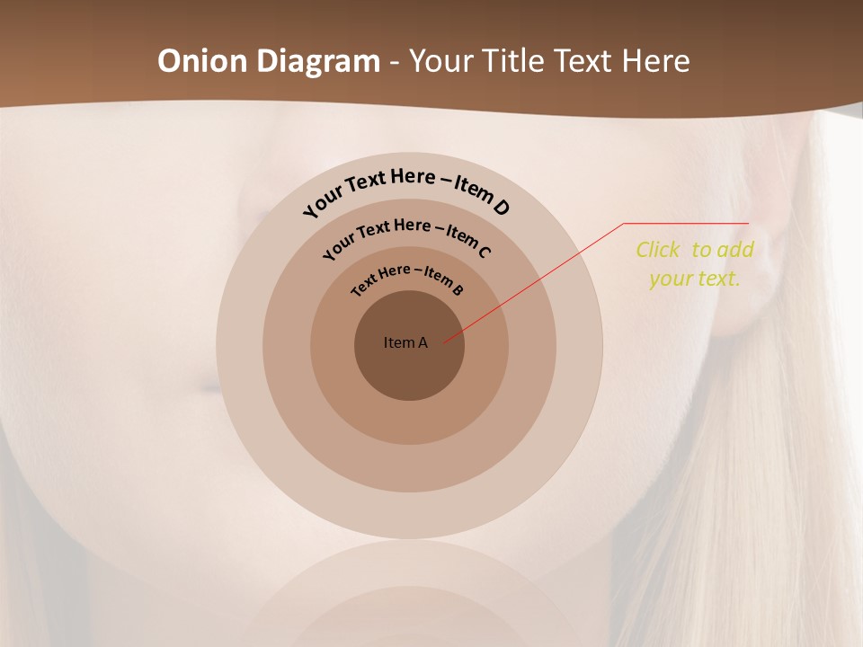 Eyes Clean Cheek PowerPoint Template